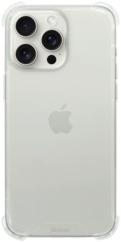 Apple iPhone 15 Pro Max kemény hátlap gyári ROAR légpárnás sarok átlátszó
