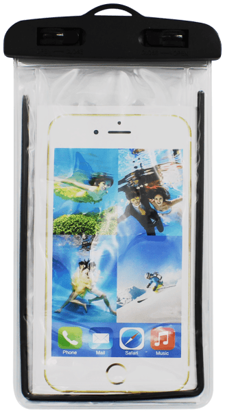 Apple iPhone 6S Plus vízálló tok univerzális fekete