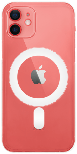 Apple iPhone 12 szilikon tok gyári MagSafe kameravédővel átlátszó