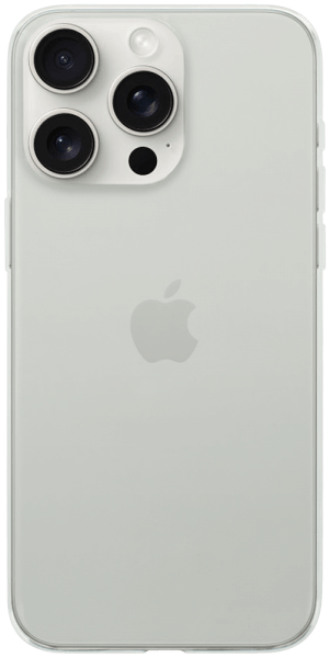 Apple iPhone 15 Pro Max szilikon tok átlátszó