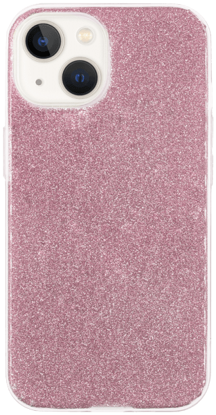 Apple iPhone 13 szilikon tok csillogó hátlap rózsaszín