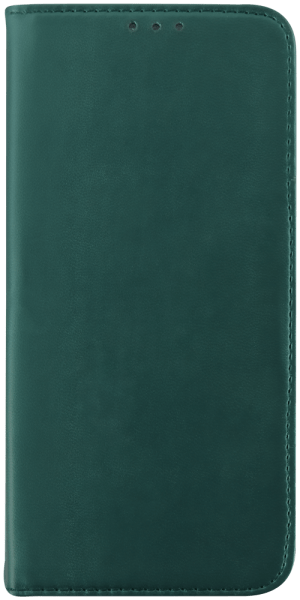 Apple iPhone 16 Pro Max oldalra nyíló flipes bőrtok asztali tartó funkciós sötétzöld