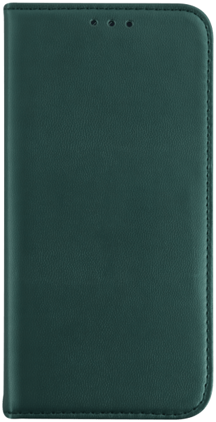 Apple iPhone 16 oldalra nyíló flipes bőrtok asztali tartó funkciós sötétzöld