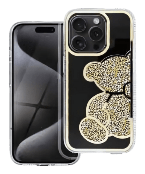 TEDDY BEAR Tok iPhone 12 Mini Arany Színben – Elegancia és Védelem Egyben