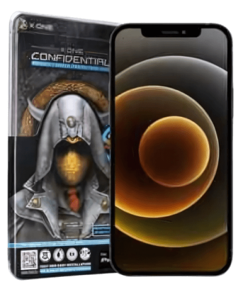 X-ONE Full Cover Extra Strong Privacy edzett üvegfólia – iPhone 15 Plus készülékhez