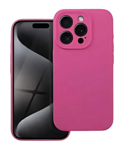 SILICONE Tok - iPhone 16-hoz rózsaszín színben