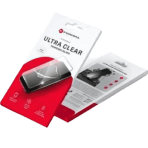 Forcell Ultra Clear edzett üvegfólia – Prémium védelem iPhone 16 készülékhez fekete színű kerettel