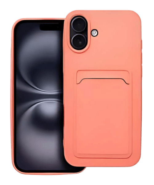 CARD tok iPhone 16 Plus-hoz rózsaszín színben – Praktikum és védelem egyben