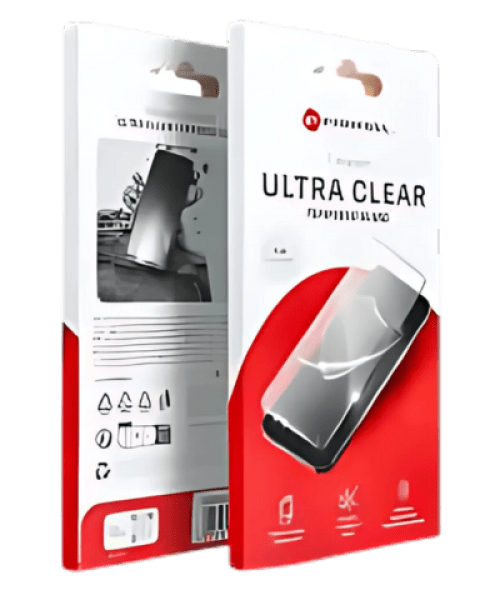 Forcell Ultra Clear edzett üvegfólia - Iphone 12 / Iphone 12 Pro (fekete)