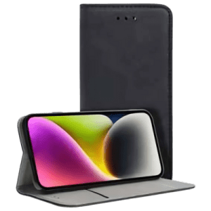 SMART MAGNETO Book tok – Prémium védelem iPhone 15 Pro Max készülékhez, fekete színben