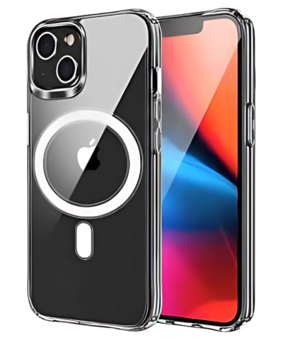 CLEAR MAG COVER (MID) Tok MagSafe Kompatibilitással – iPhone 13 Pro Max, Átlátszó Színben