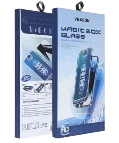 6D Pro Veason Könnyen Telepíthető Üvegfólia – iPhone 13 Pro / 14 Készülékhez, Fekete Kerettel!