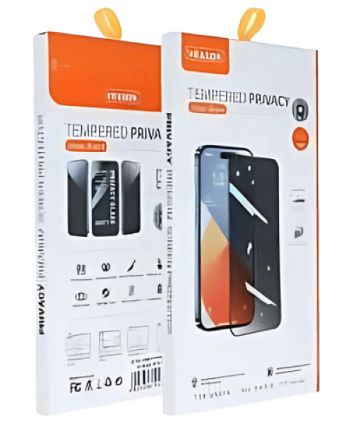 6D Pro Veason Adatvédelmi Üveg – iPhone 13-hoz, Fekete Kerettel!