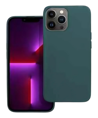 MATT tok iPhone 13 Pro Max-hoz – Stílusos védelem sötétzöld színben