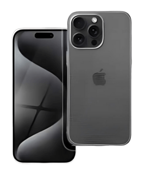 CLEAR Tok – Praktikus Védelem iPhone 15 Pro Max-hoz átlátszó színben