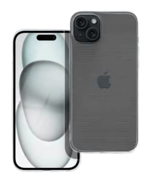 CLEAR Tok –Praktikus Védelem iPhone 15 Plus-hoz átlátszó színben