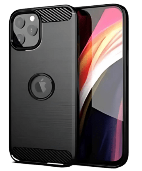 CARBON Tok iPhone 13-hoz - Elegáns Fekete Védelem