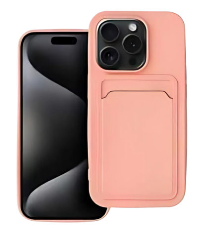 CARD Tok iPhone 15 Pro – Stílusos Védelem rózsaszín színben