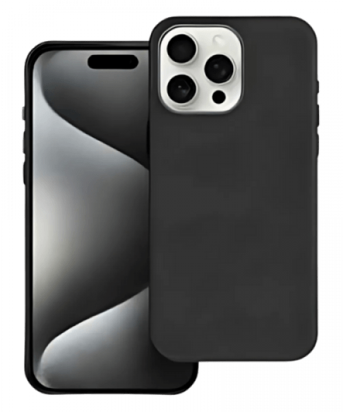 WOVEN MAG COVER Tok – MagSafe Kompatibilis iPhone 15 Pro Max-hoz, Elegáns Fekete