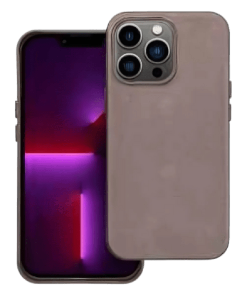 WOVEN MAG COVER Tok – MagSafe-kompatibilis az iPhone 13 Pro készülékhez, Világos Barna színben