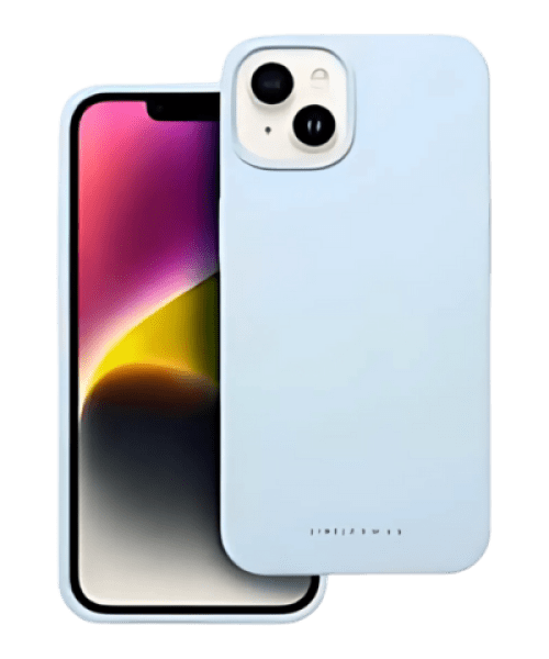 ROAR Cloud Skin Tok – iPhone 14-hez, Világoskék: Elegáns és Megbízható Védelem