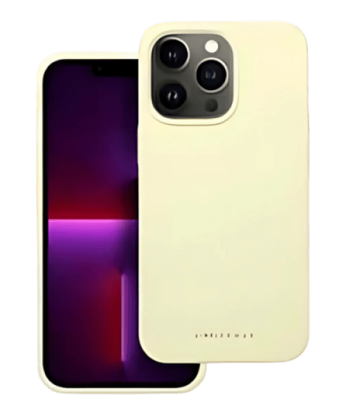 ROAR tok CLOUD SKIN az IPHONE 13 Pro készülékhez Világossárga