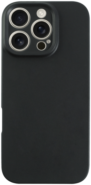 Apple iPhone 16 Pro szilikon tok kameravédővel matt fekete