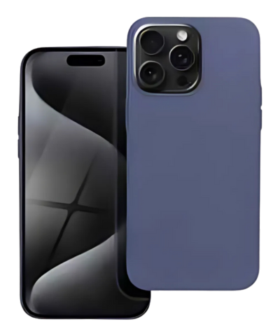 MATT Tok – iPhone 15 Pro-hoz, Kék Színben