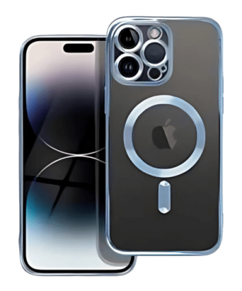 ELECTRO MAG COVER tok kompatibilis a MagSafe készülékkel az IPHONE 13 Pro-hoz kék