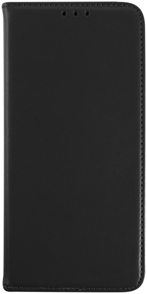 Apple iPhone 16 Pro Max oldalra nyíló flipes bőrtok valódi bőr fekete