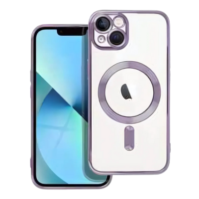ELECTRO MAG COVER tok MagSafe kompatibilitással iPhone 13 készülékhez – Mély lila színben