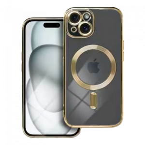 ELECTRO MAG COVER Tok – iPhone 15 Arany színben