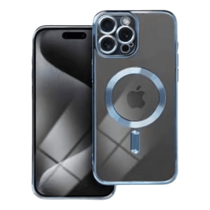 ELECTRO MAG COVER tok – iPhone 15 Pro Max-hoz Elegáns kék színben