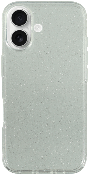 Apple iPhone 16 szilikon tok csillogó átlátszó