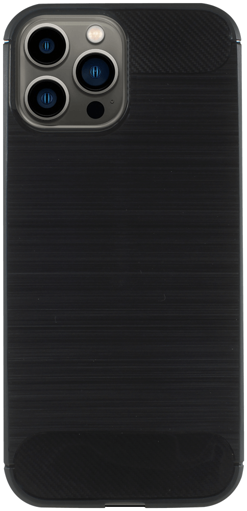 CARBON tok iPhone 13 Pro Max készülékhez – Stílusos és ütésálló védelem fekete színben