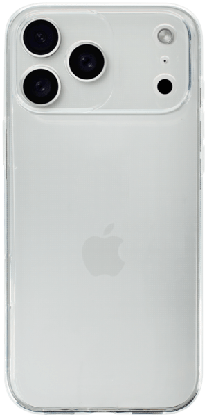 Apple iPhone 17 Pro Max szilikon tok közepesen ütésálló kameravédővel átlátszó