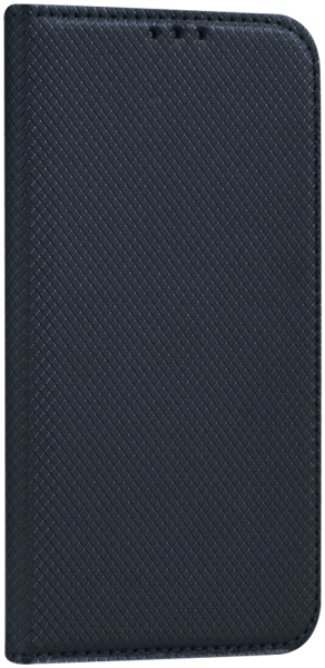 Apple iPhone 17 Pro Max oldalra nyíló flipes bőrtok rombusz mintás fekete