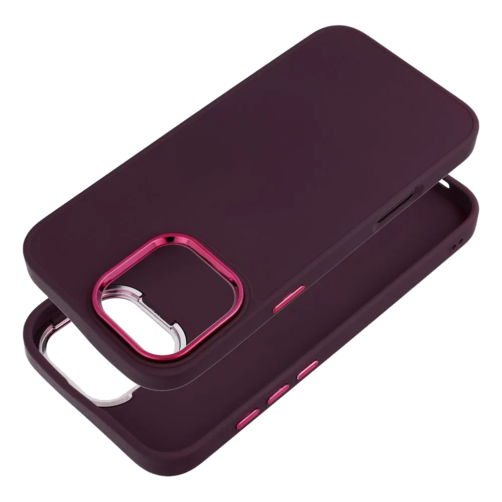 Apple iPhone 17 Pro FRAME szilikon tok lila