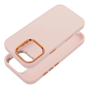 Apple iPhone 17 Pro FRAME szilikon tok rózsaszín