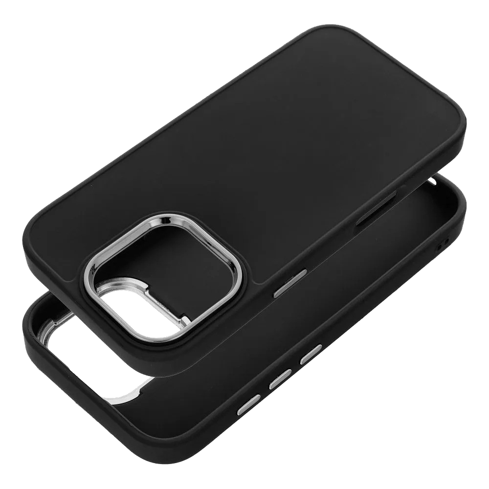 Apple iPhone 17 Pro FRAME szilikon tok fekete