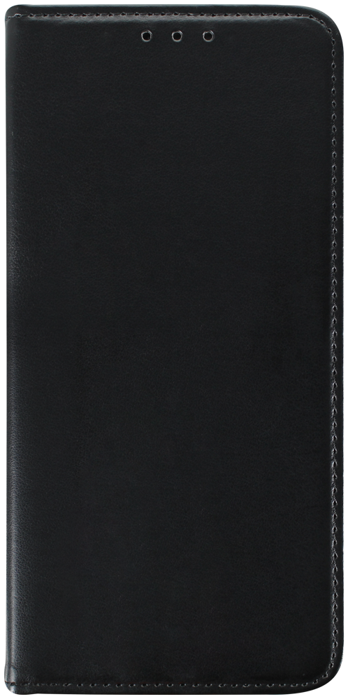 Apple iPhone 17 Pro Max oldalra nyíló flipes bőrtok asztali tartó funkciós fekete