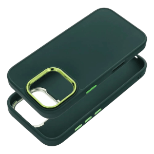 Apple iPhone 17 FRAME szilikon tok sötétzöld