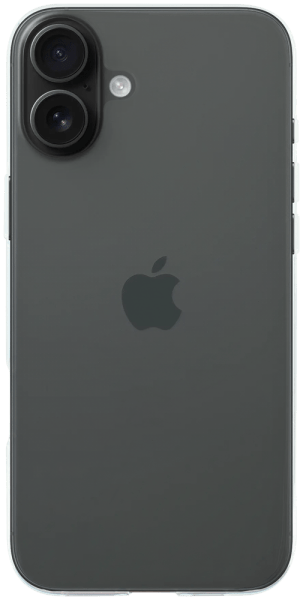 Apple iPhone 16 Plus szilikon tok közepesen ütésálló átlátszó