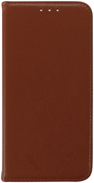 Apple iPhone 17 Air oldalra nyíló flipes bőrtok valódi bőr barna