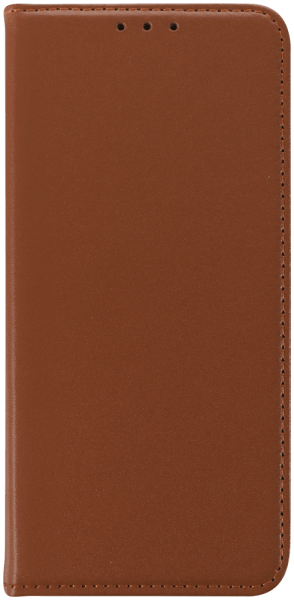 Apple iPhone 17 Pro Max oldalra nyíló flipes bőrtok valódi bőr barna