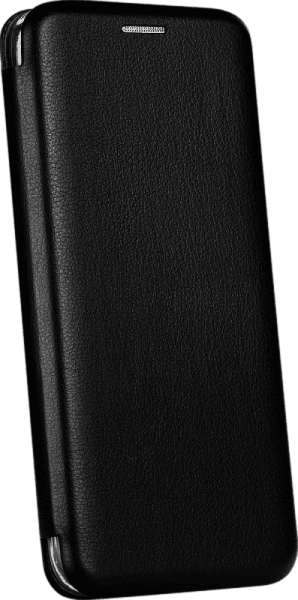 Apple iPhone 17 Pro oldalra nyíló mágneses flipes bőrtok prémium minőség fekete