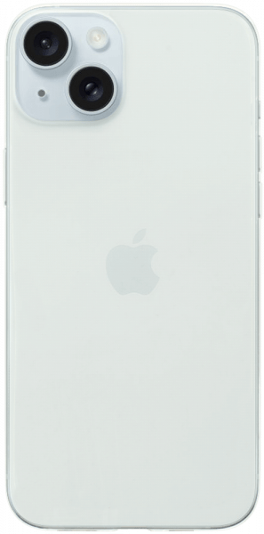 SUPER CLEAR HYBRID tok –védelem iPhone 15 Plus készülékhez átlátszó színben