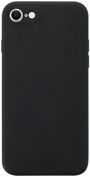 Apple iPhone 7 szilikon tok kameravédővel matt fekete
