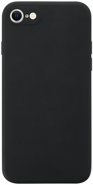 Apple iPhone 7 szilikon tok kameravédővel matt fekete