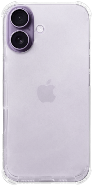 Apple iPhone 17 szilikon tok közepesen ütésálló légpárnás sarok átlátszó